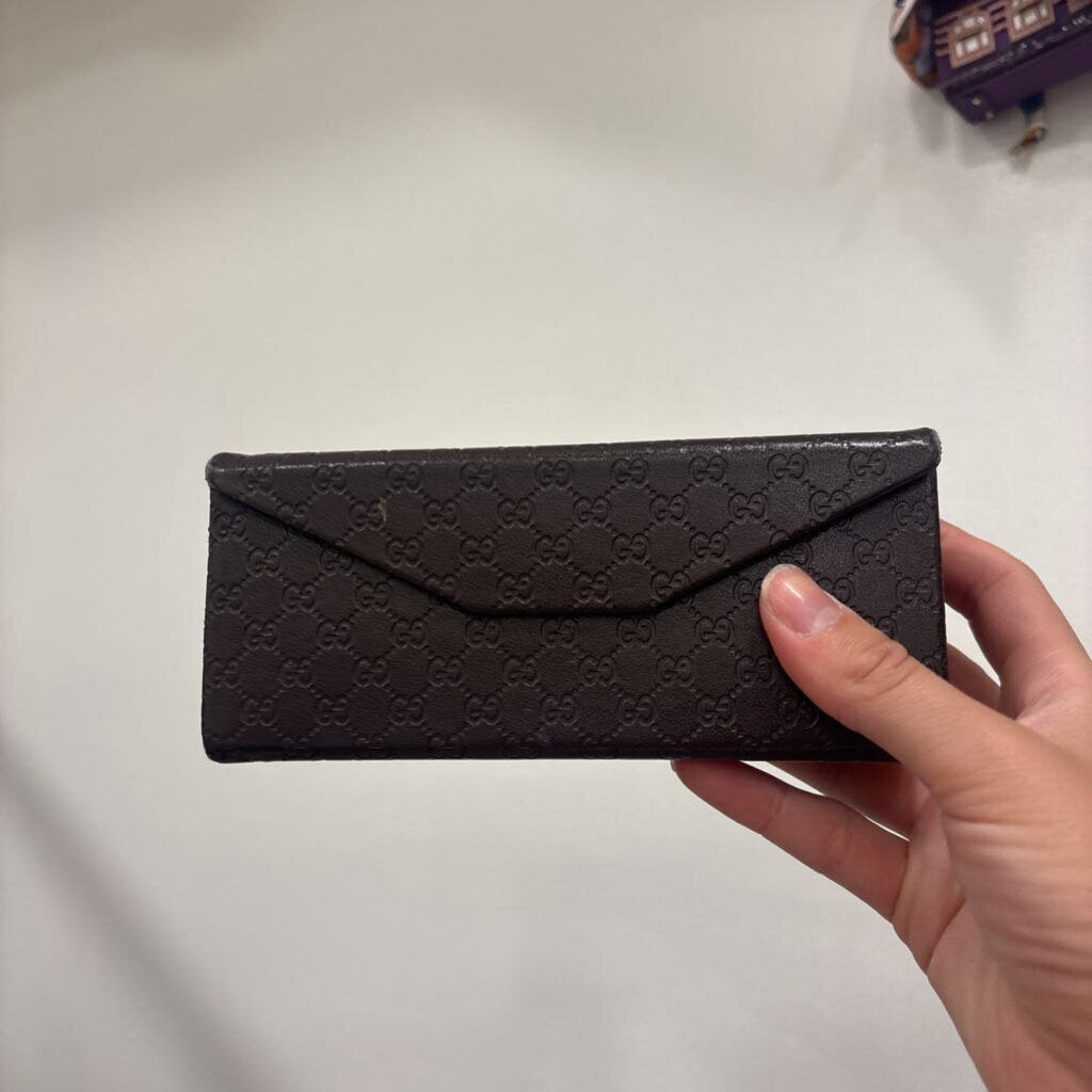 Black Rectangle Sunglasses (case)