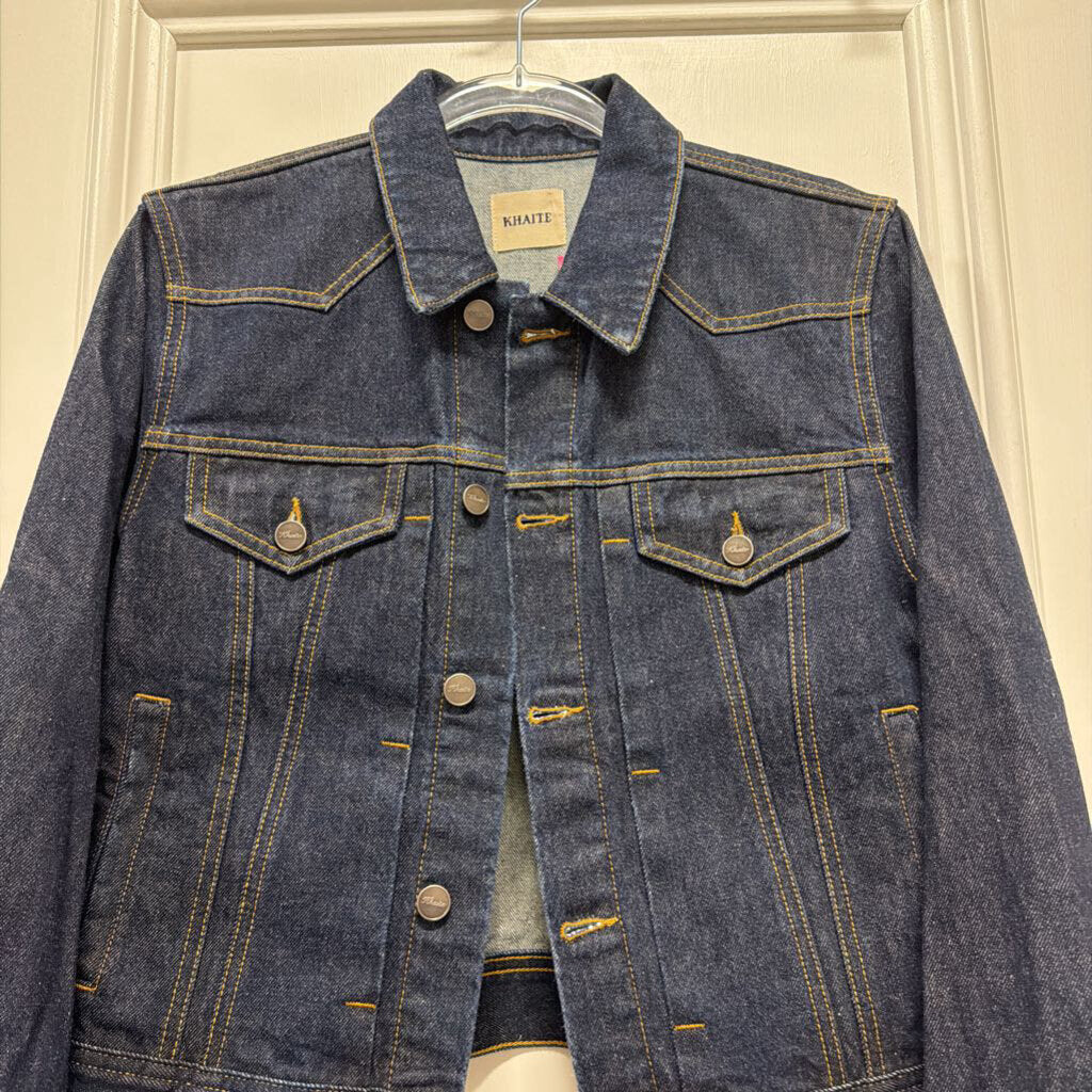 Dark Wash Denim Jacket ($1080)