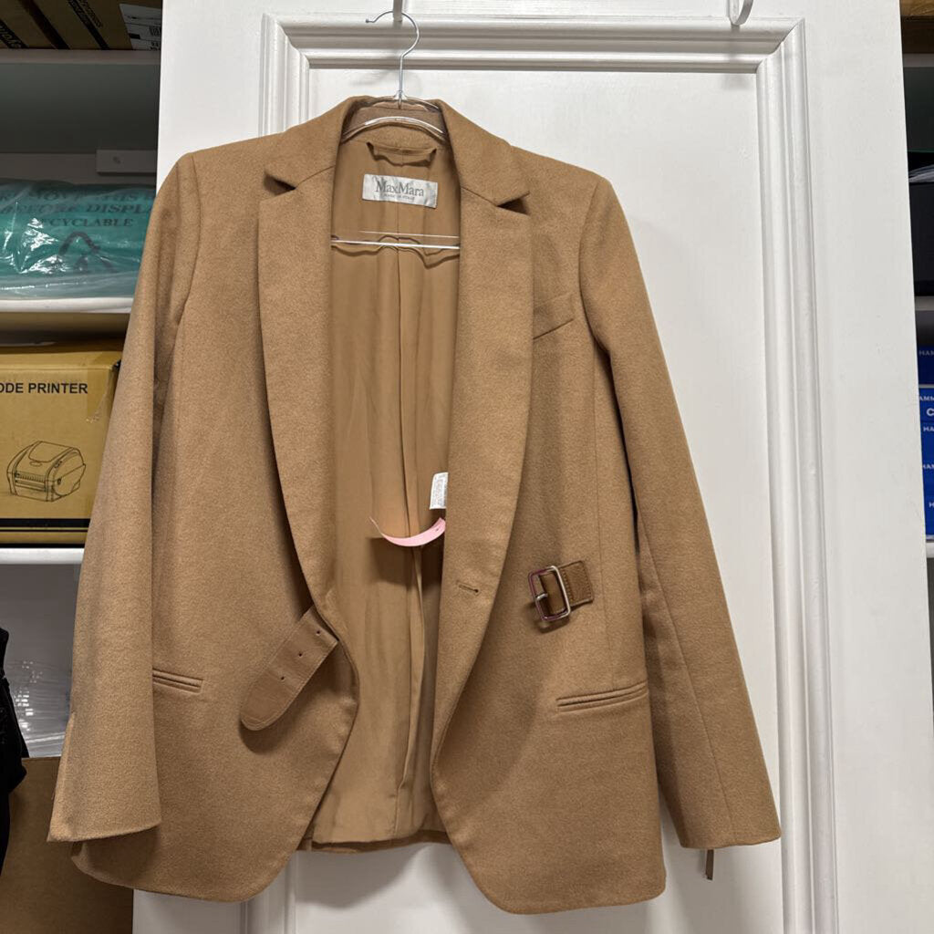 Brown Camel Hair Blazer