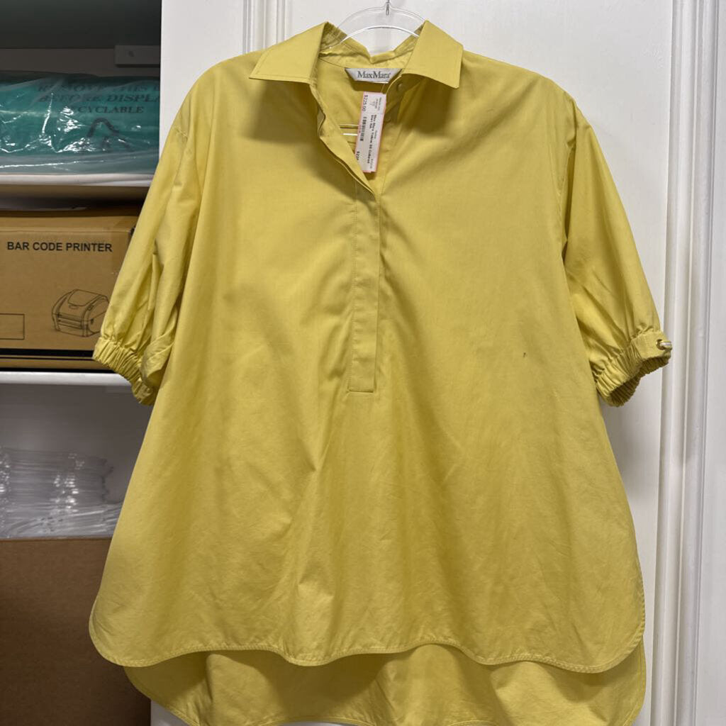 Yellow SS Collared Shirt