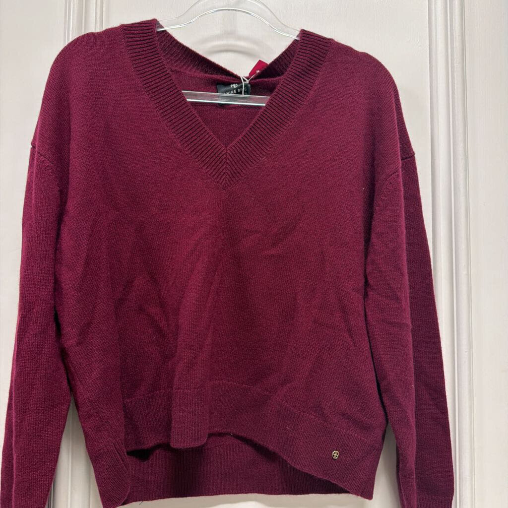 Burgundy Cashmere Sweater (NWT 500)