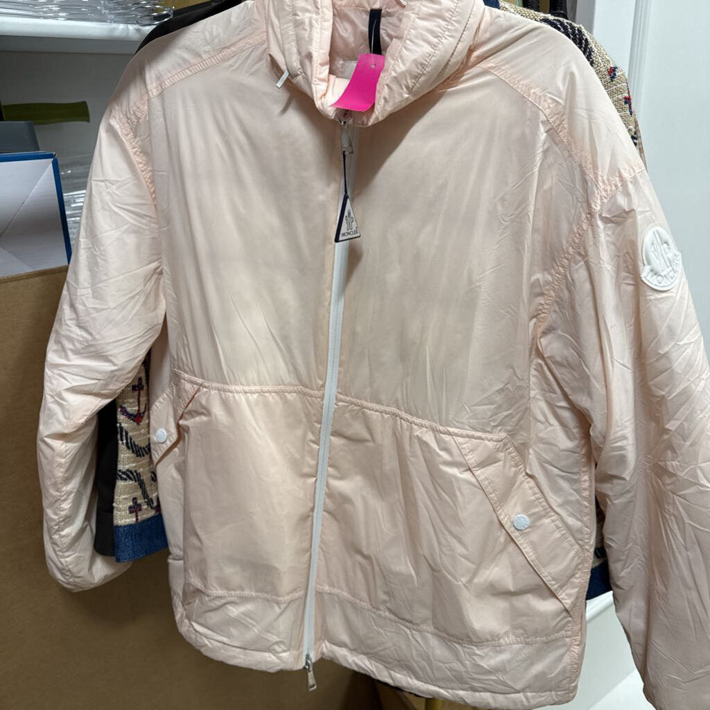 Light Pink Light Weight Puffer