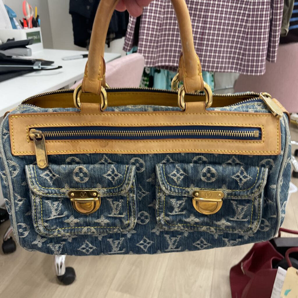 Monogram Denim Neo Speedy Bag