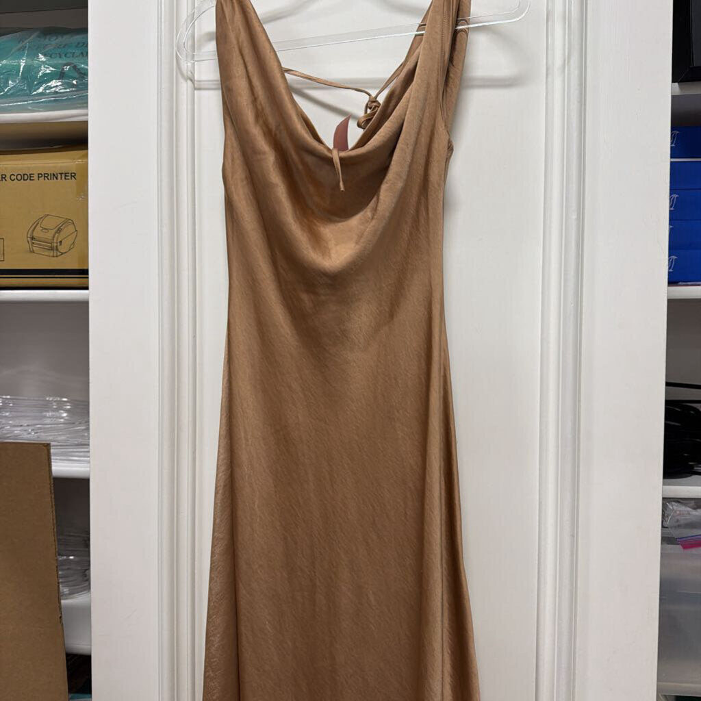 Milky Pink Silk Dress (NWT)