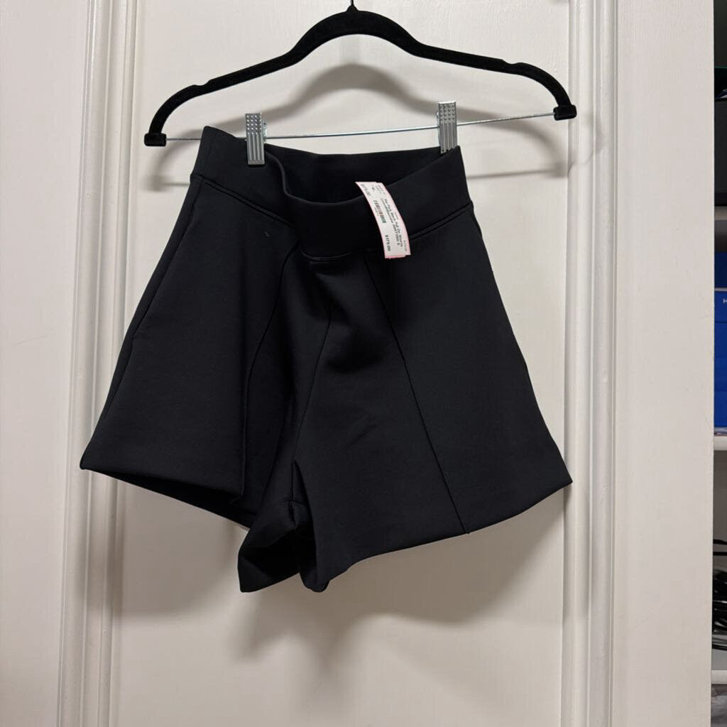 Black Pull On Shorts Lyocell/Elastaine (NWT350)