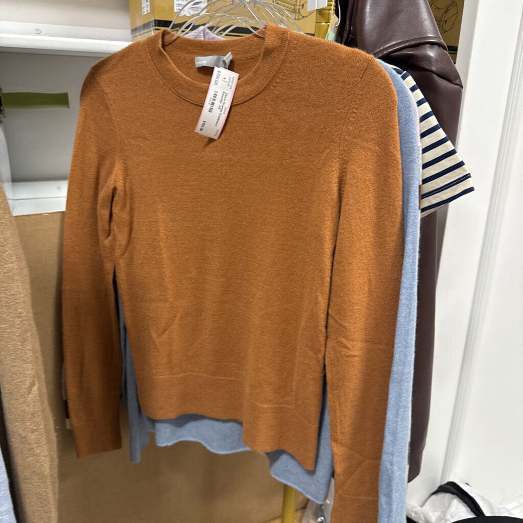 Orange Cashmere Sweater