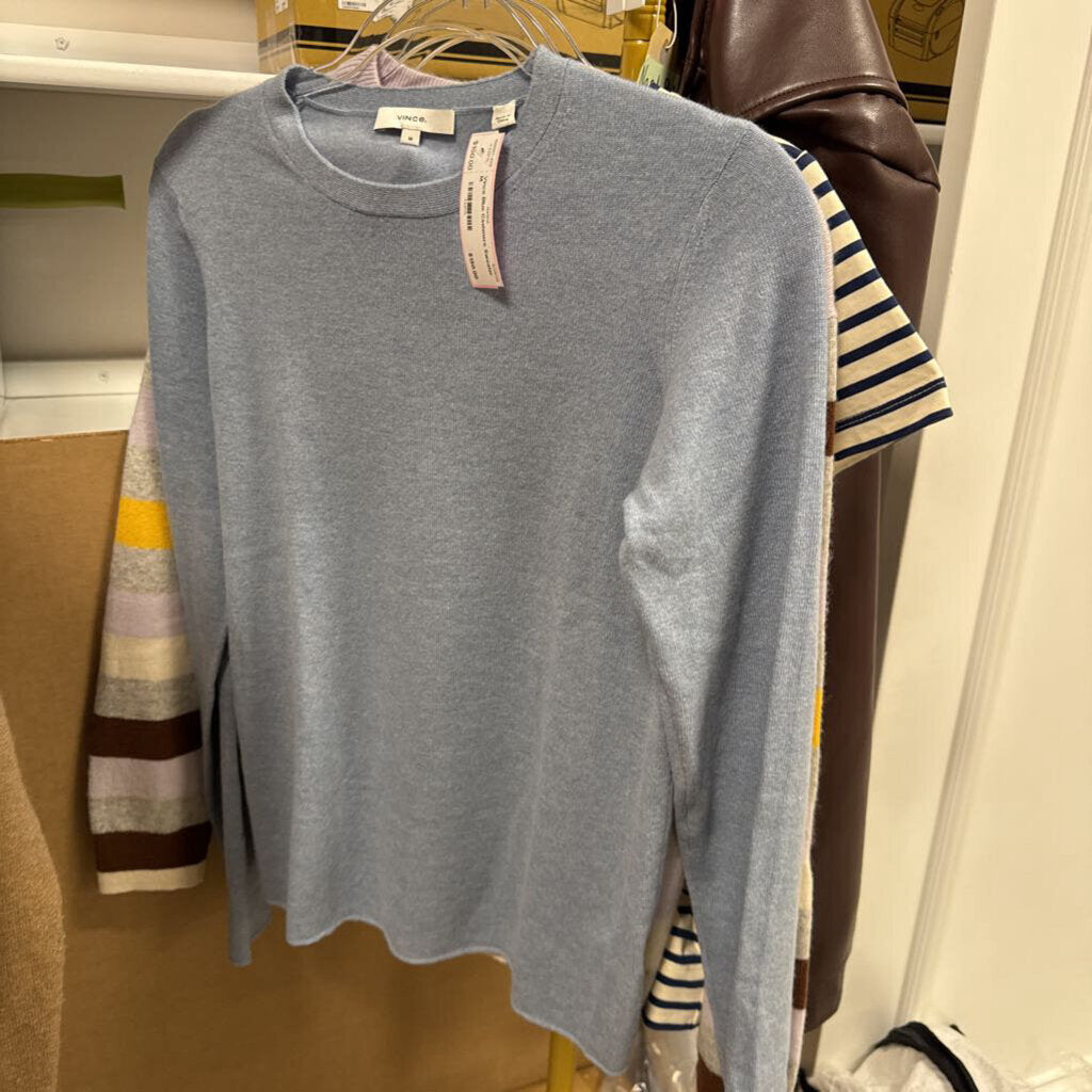 Blue Cashmere Sweater