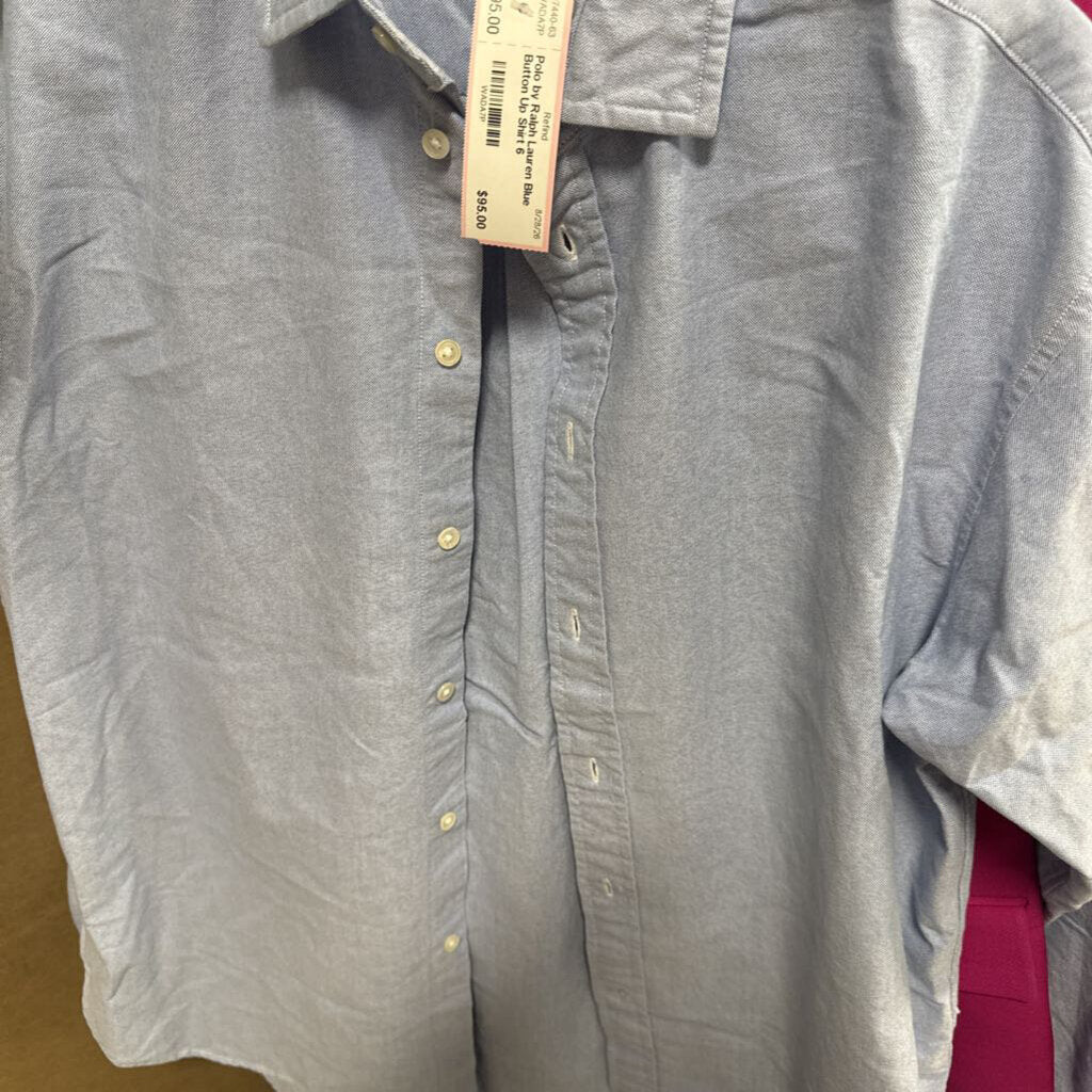 Blue Button Up Shirt