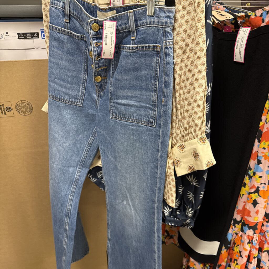Blue Flared Jeans