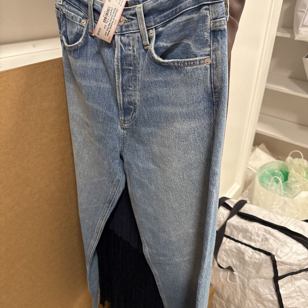 Medium Wash Cotton High Rise Jean (NWT)