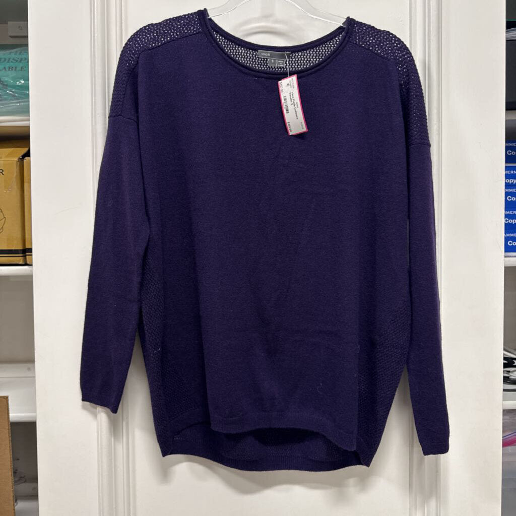 Purple Cashmere Sweater
