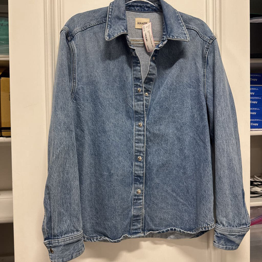 Oversized Denim Shirt