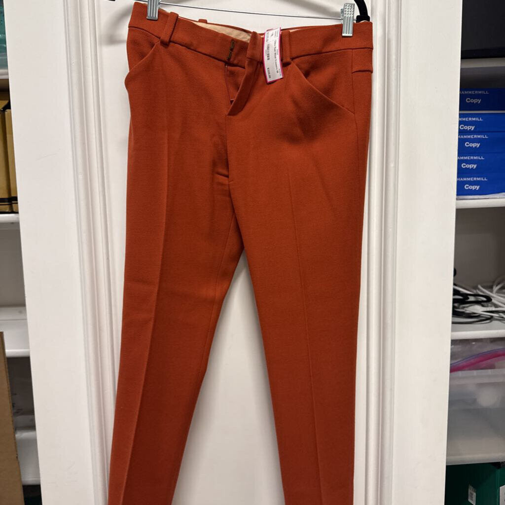 Rust Wool Trousers