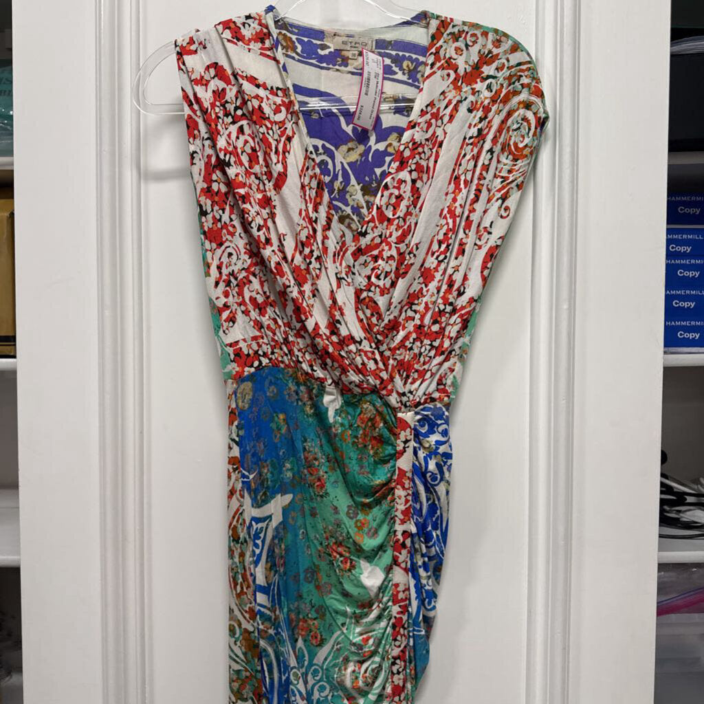 Multicolor Printed Dress
