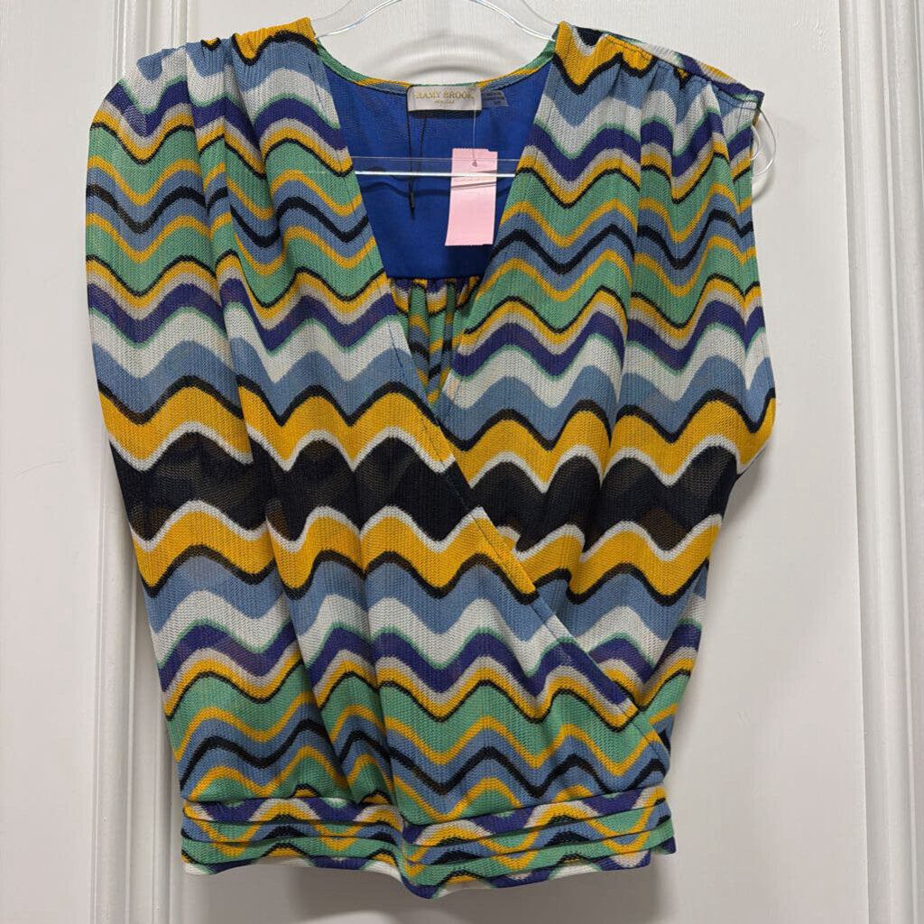 Mulitcolor Stripe Knit Top