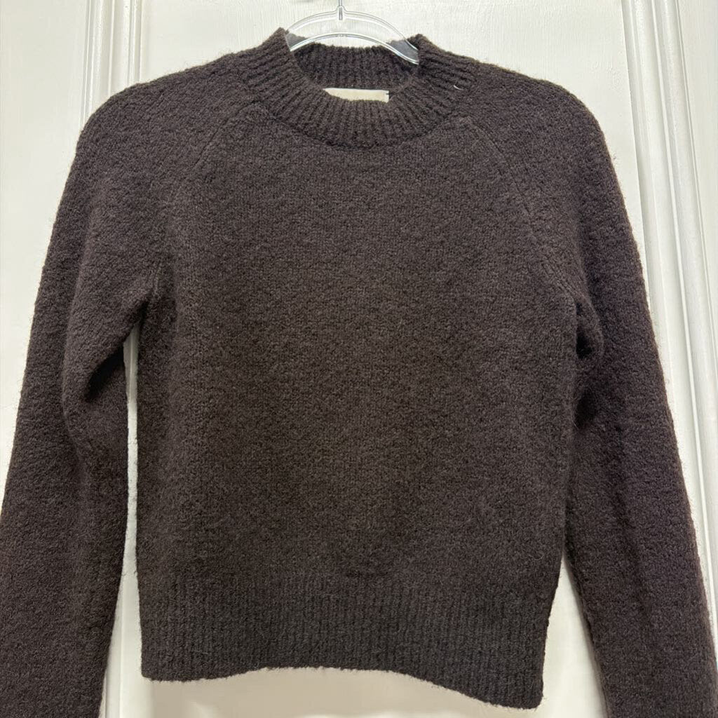 Brown Alpaca Blend Sweater