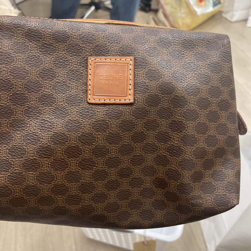 Brown Vintage Macadam Pouch