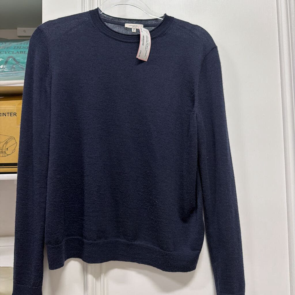 Navy Cashmere Lightweight Sweater