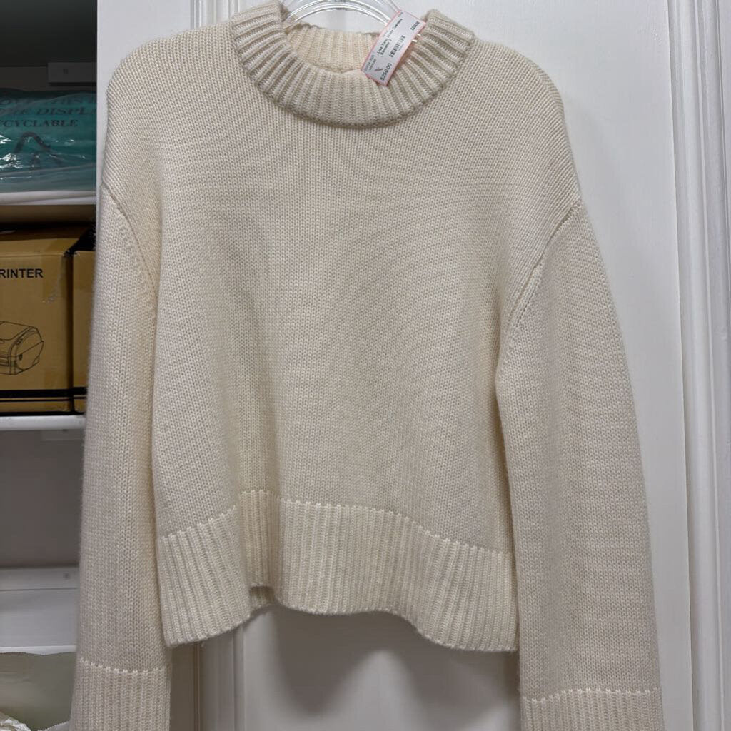 White Cashmere Sweater