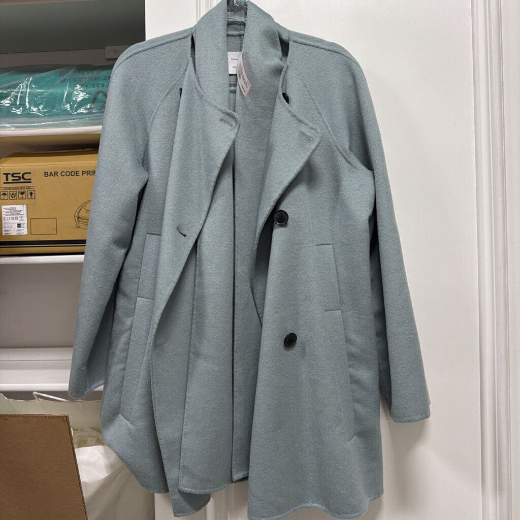 Seafoam Green Wool/Poly Coat (1250)