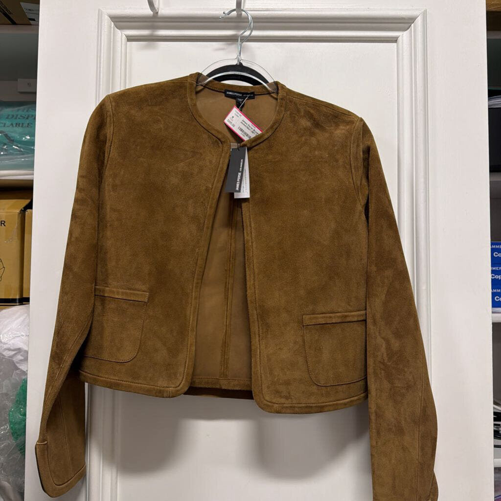 Brown Suede Jacket/Skirt (SET NWT)