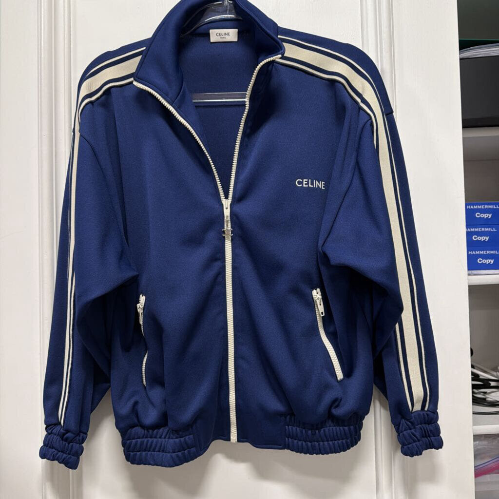 Blue Logo Track Jacket