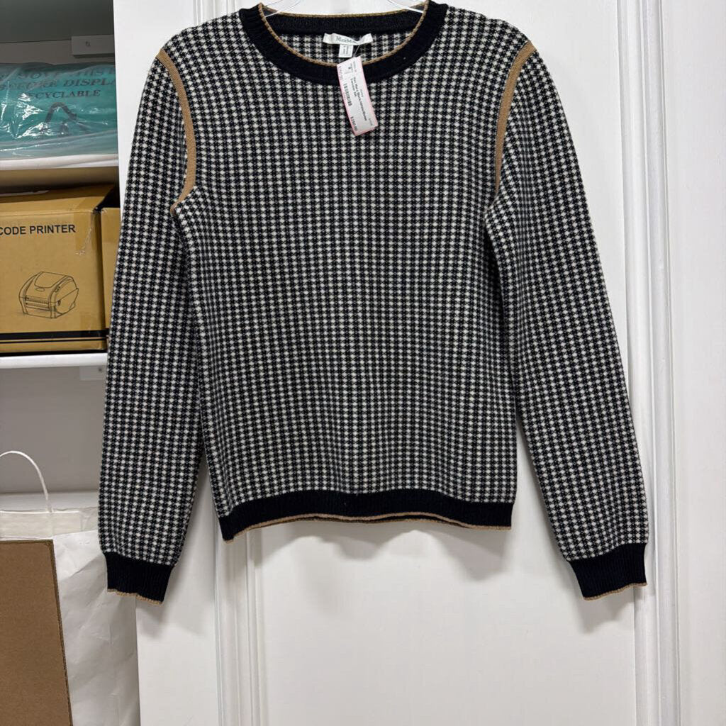 Black/White/Beige Sweater