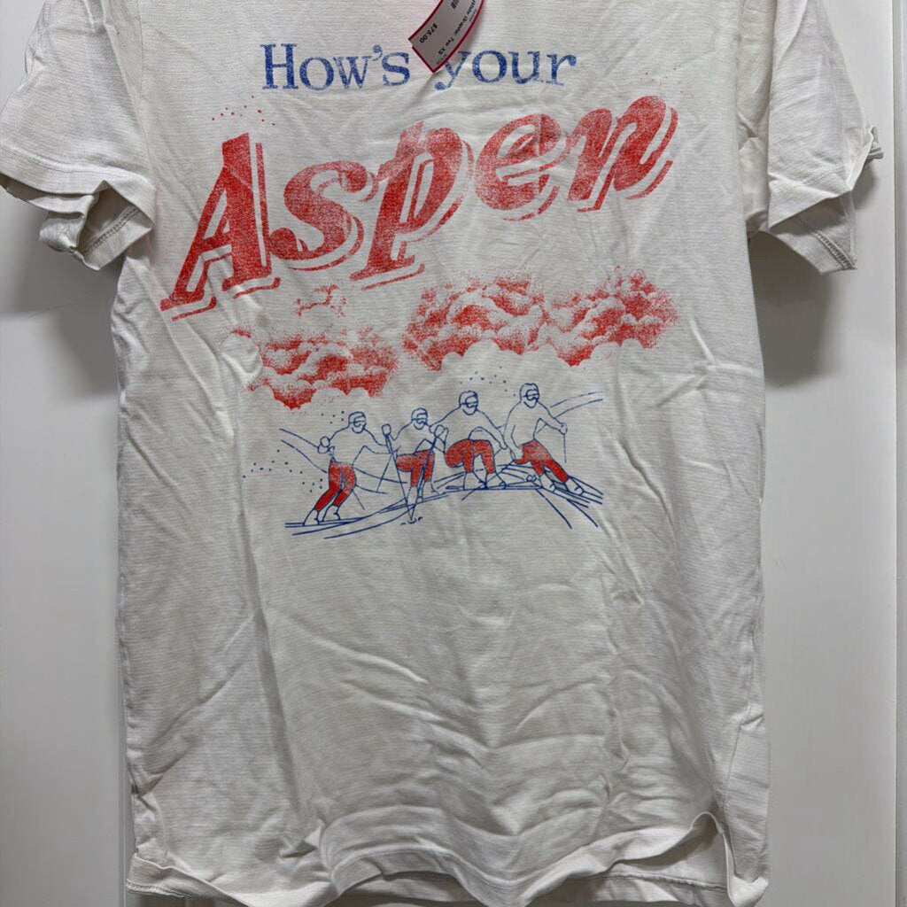 White Graphic Tee