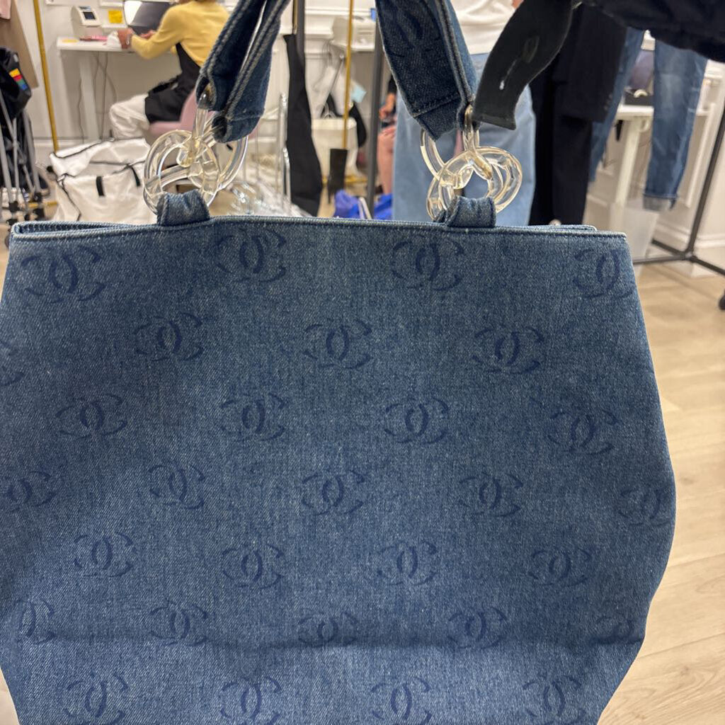 Denim CC Mark Tote Bag