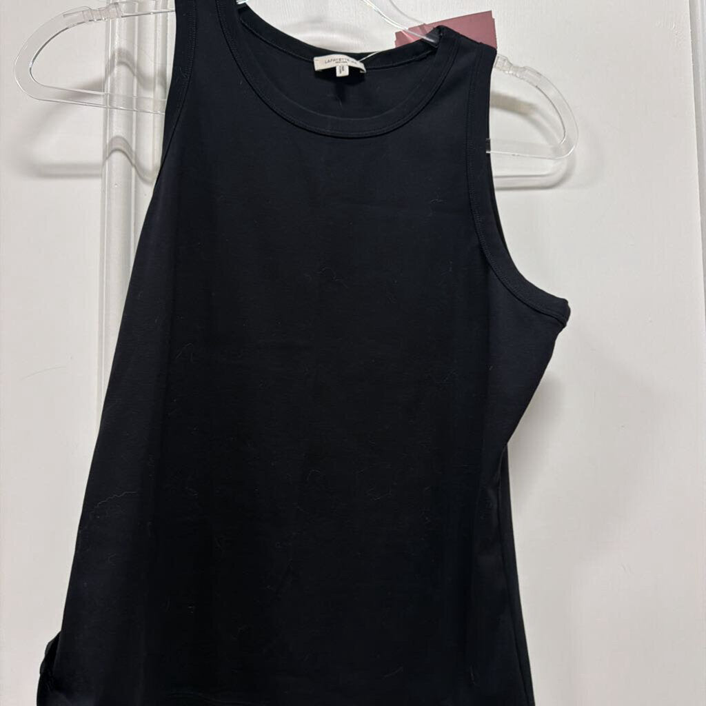 Black Cotton Tank