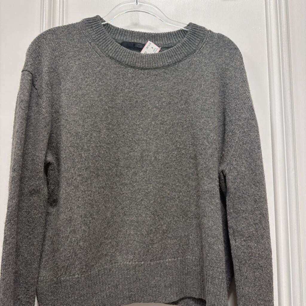 Grey Merino Blend Sweater