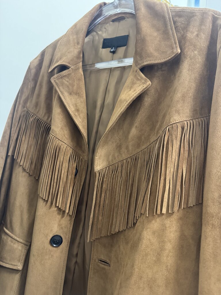Brown Suede Fringe Jacket (est 2400)