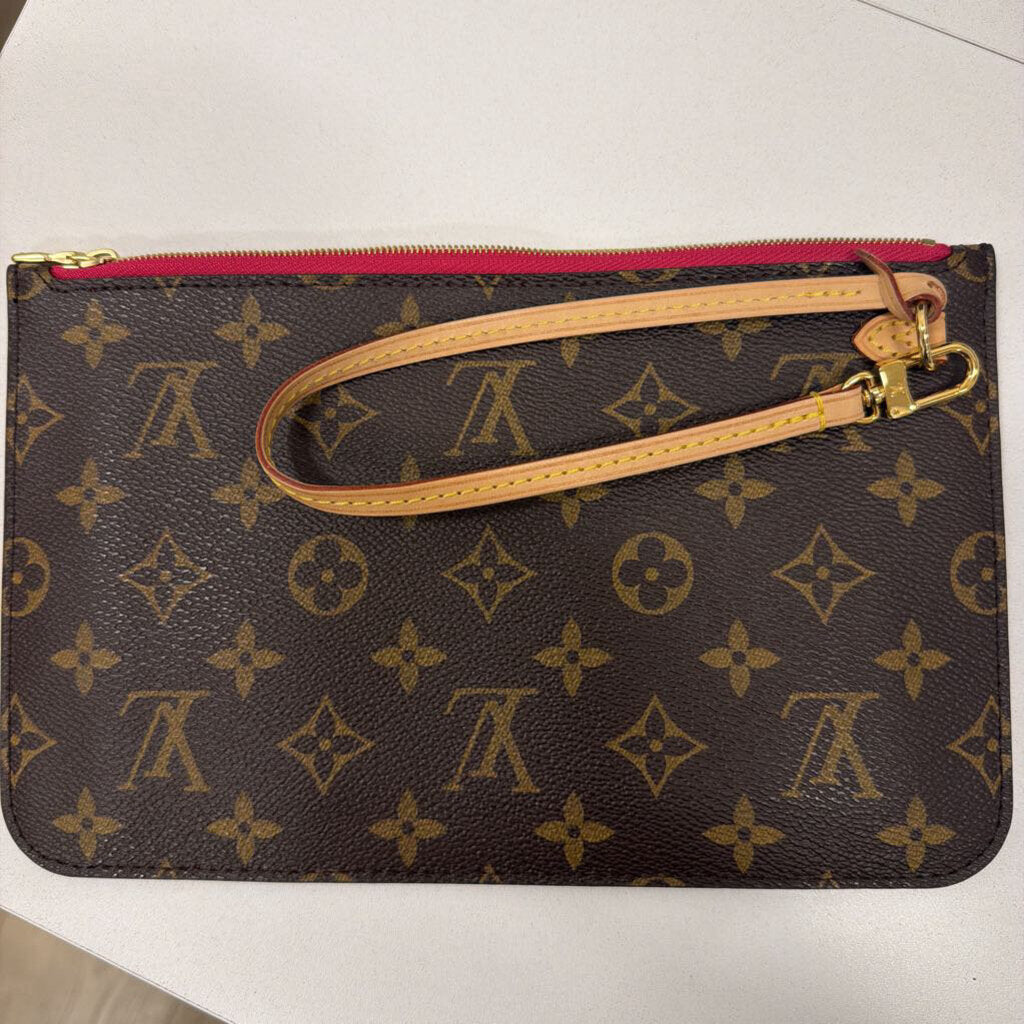 Brown Monogram Pouch/Wristlet