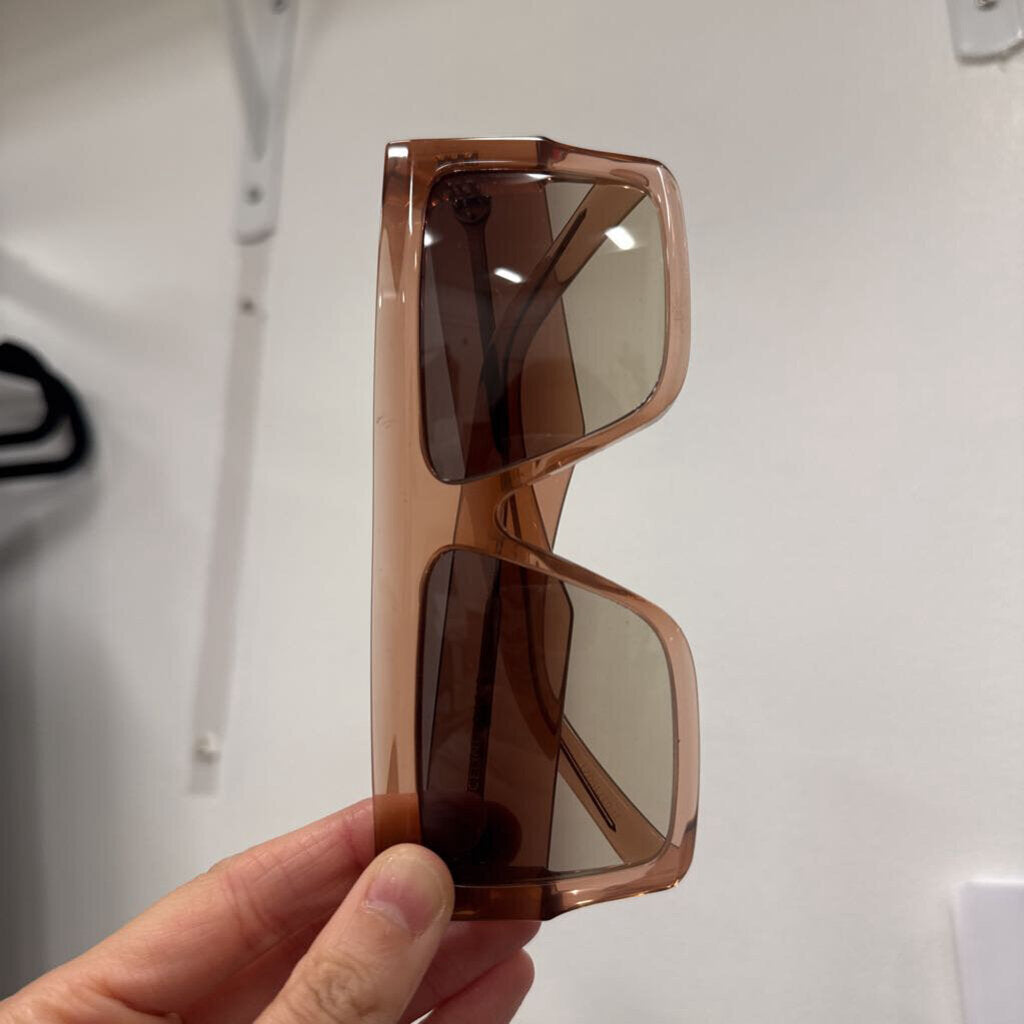 Pink Square Sunglasses w/ Case
