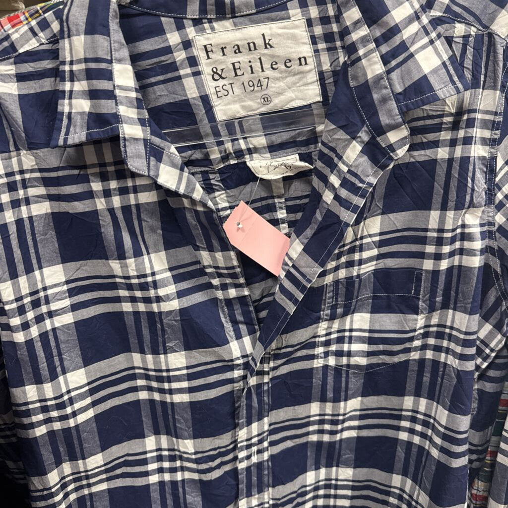 Black/White Plaid Shirt