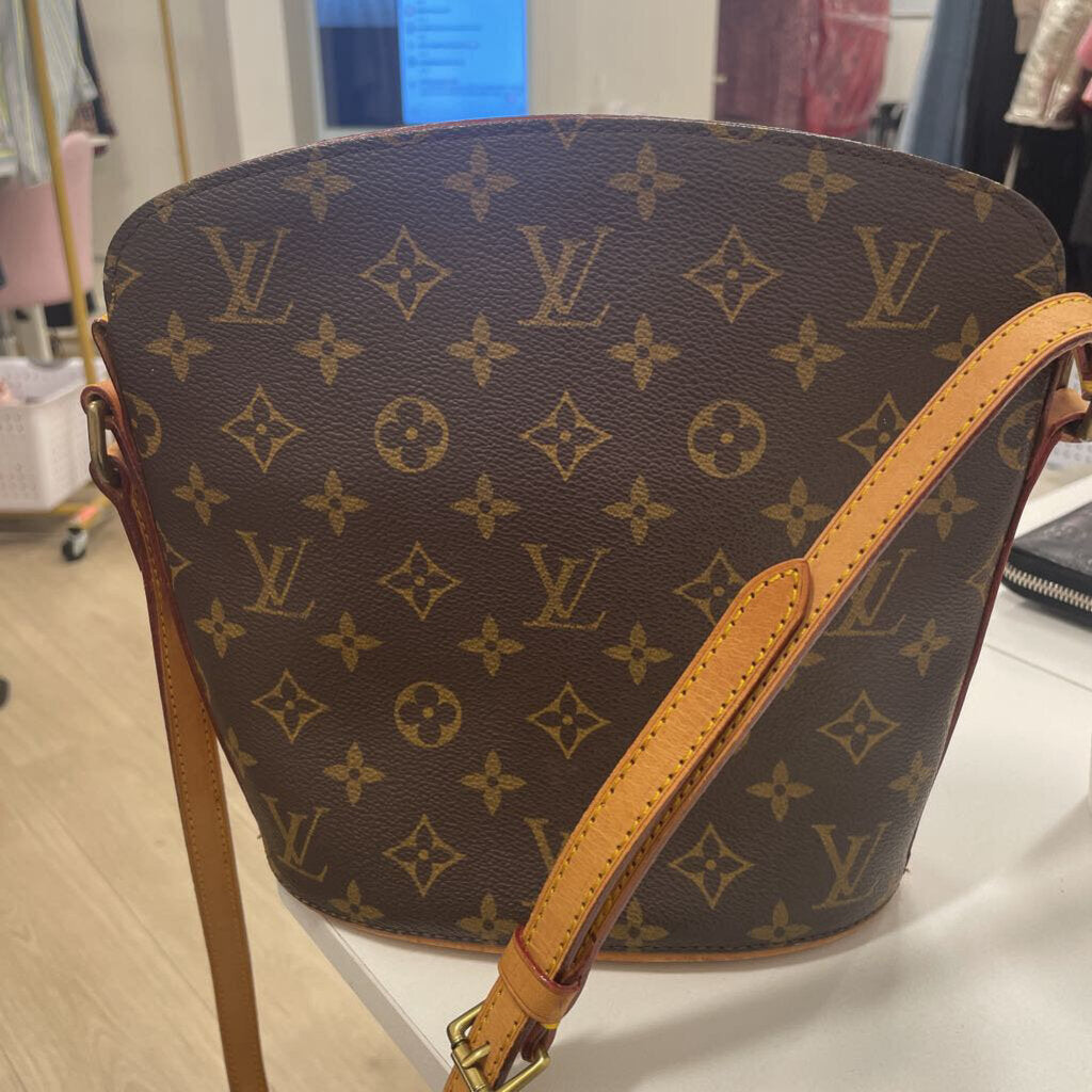Brown Monogram Drouot Crossbody