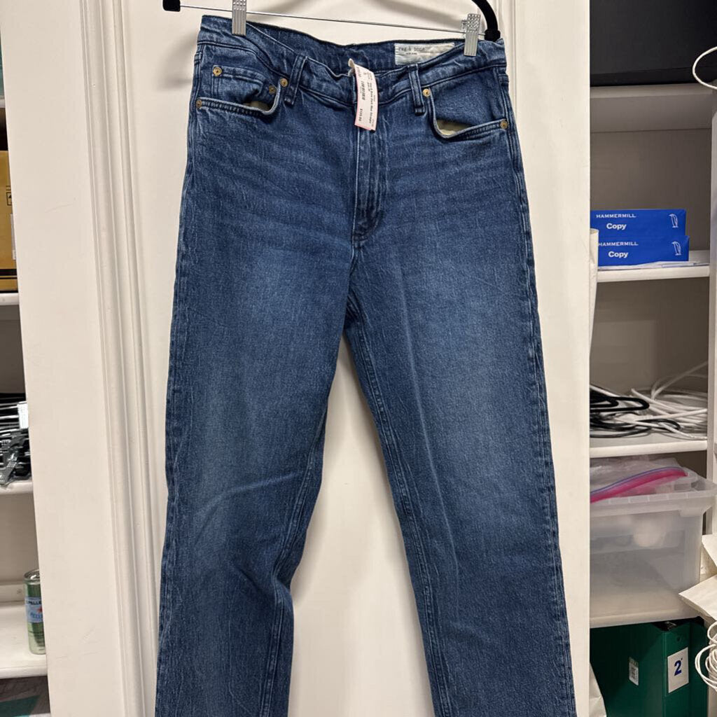 Dark Blue Straight Jean