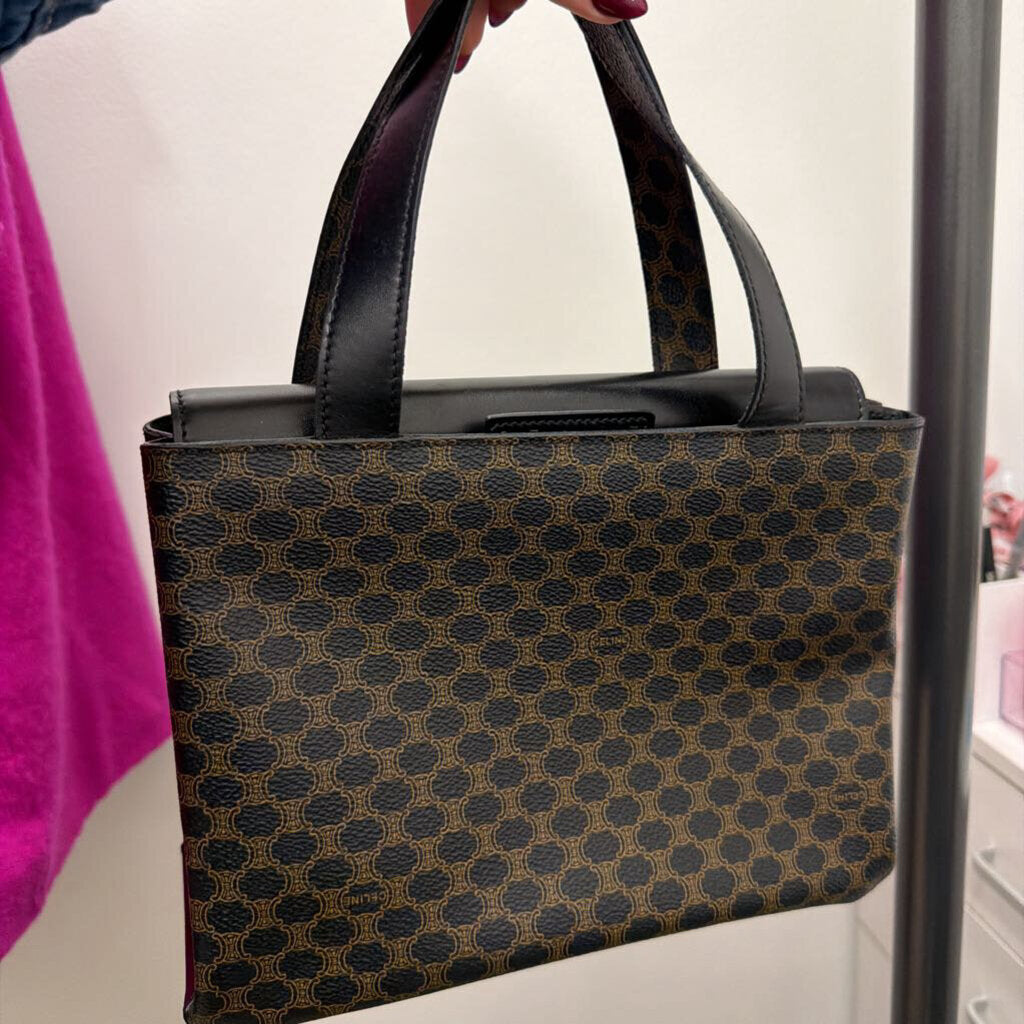 Black/Brown Macadam Tote