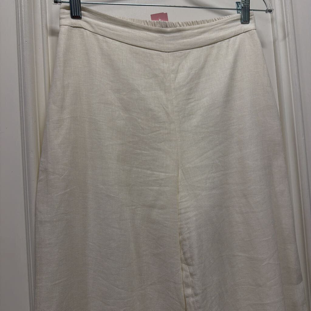 White Linen Pant
