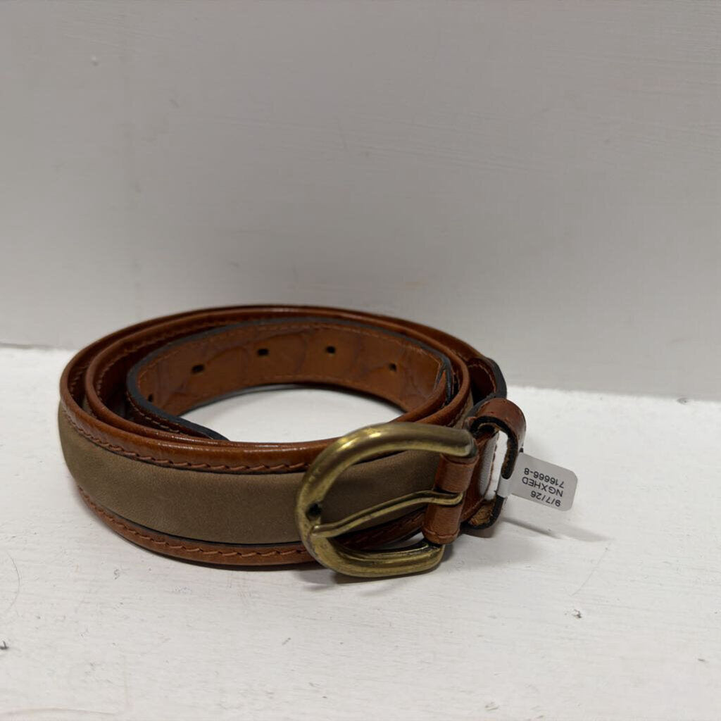 Black Leather Silver/Gold Buckle Judith Leiber