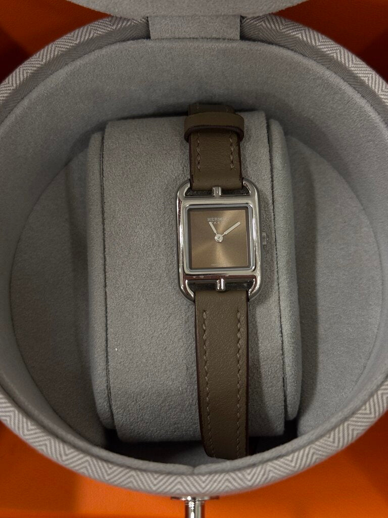 Cape Cod Small Watch, Etoupe Swift Calfskin Band (full set)
