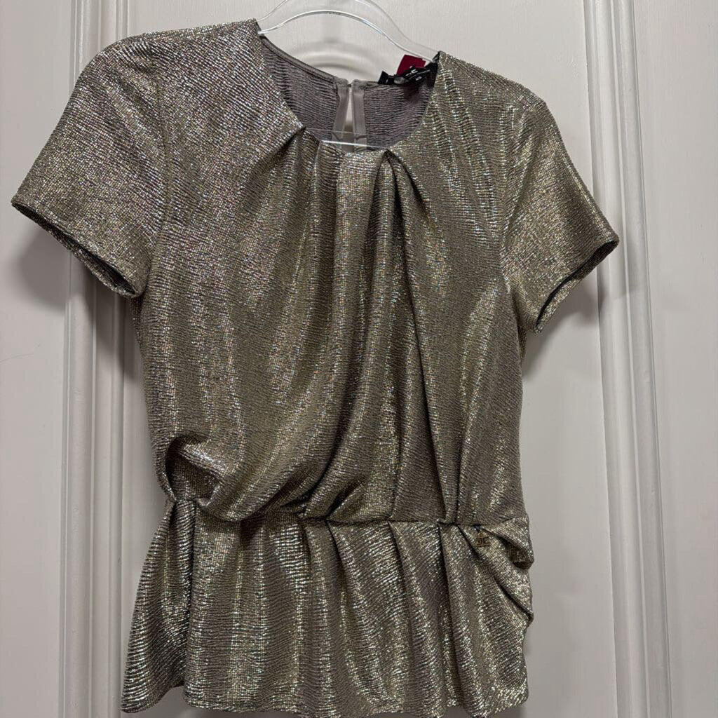 Metallic Poly Top (NWT)