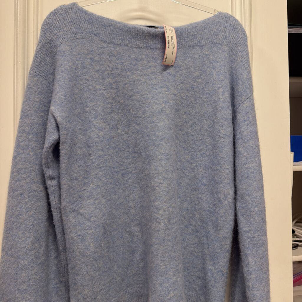 Blue Knit Sweater