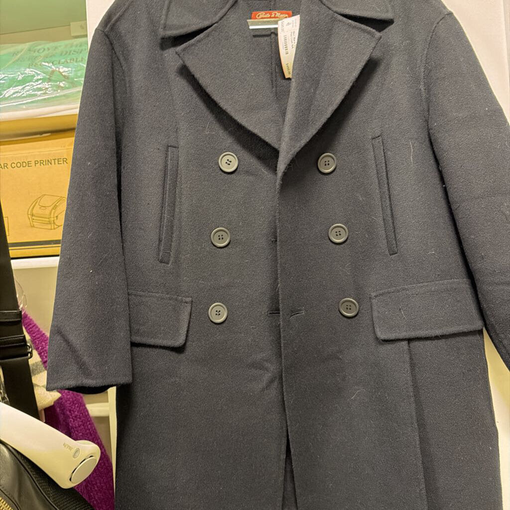 Navy Blue Pea Coat