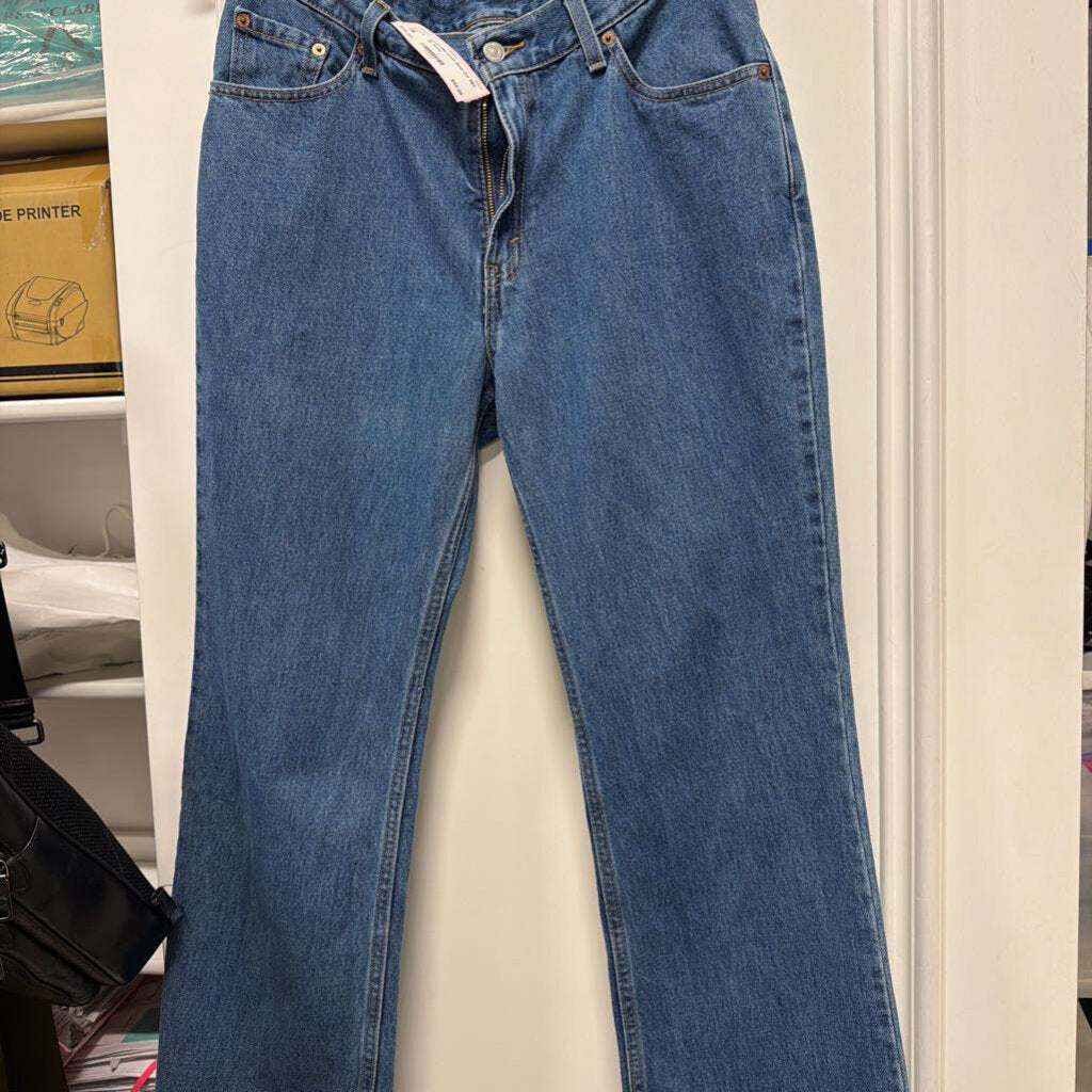 Mid wash Boot Cut Slim Fit Jeans