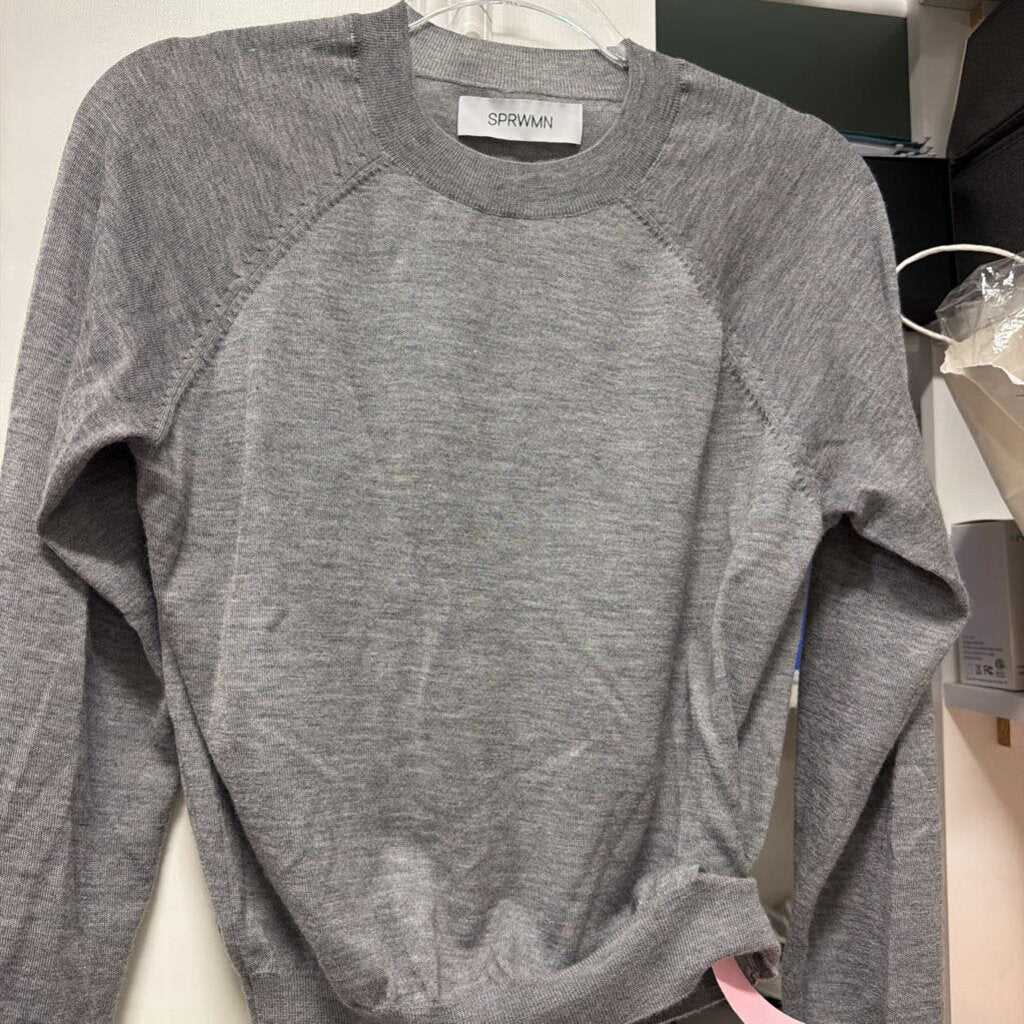 Grey Cashmere Sweater