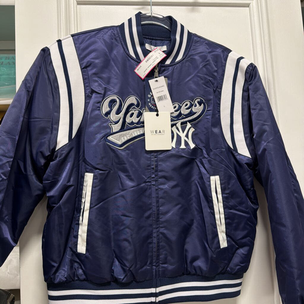 Navy Nylon Yankees Jacket (NWT)