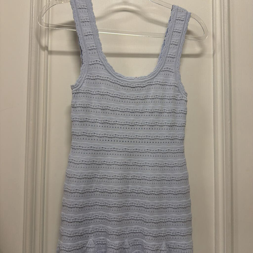 Light Blue Viscose Mini Dress (NWT 395)