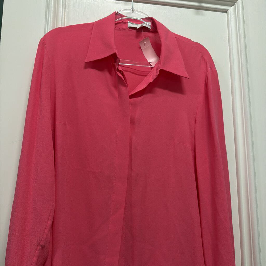 Pink Silk Shirt
