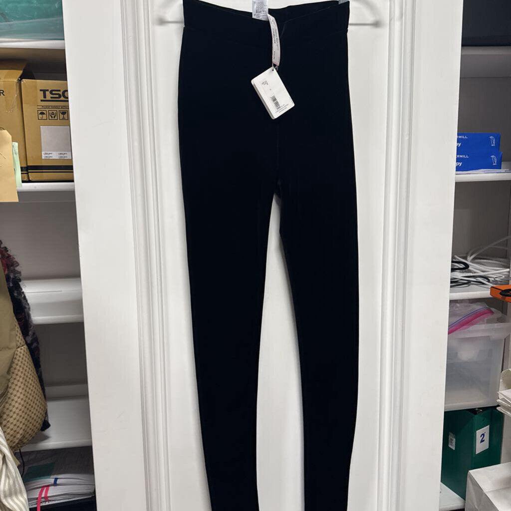 Black Velvet Leggings (NWT)